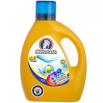 Гель для стирки Mehrtash для цветного белья с кондиционером 1,5 л