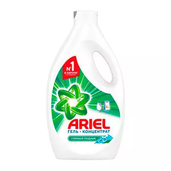 Гель-концентрат для стирки Ariel Горный родник 2.6 л