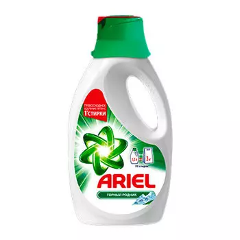 Гель-концентрат для стирки Ariel Горный родник 1.3 л