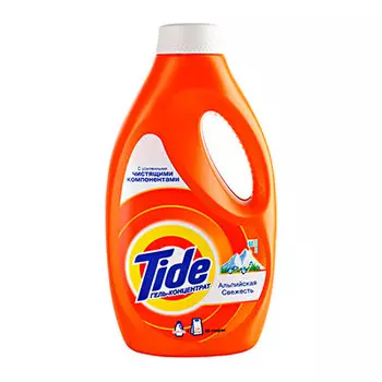 Гель-концентрат для стирки Tide Альпийская свежесть 1,235 литра