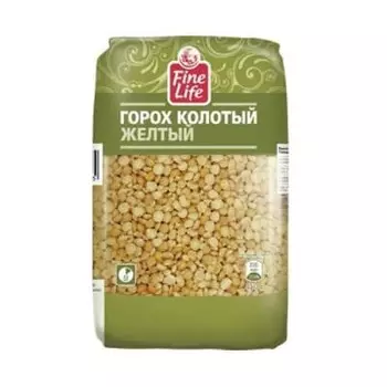 Горох колотый желтый Fine Life 450 гр