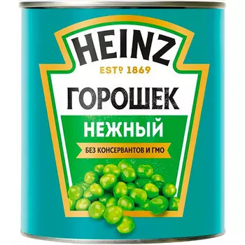 Горошек Heinz зеленый ж/б 400 гр