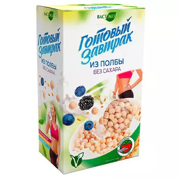 Готовый завтрак Вастэко из полбы без сахара 150 гр