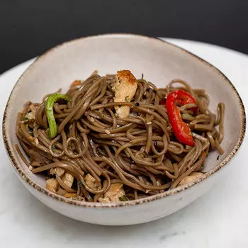 Гречневая лапша с индейкой Mozzarella bar 220 гр