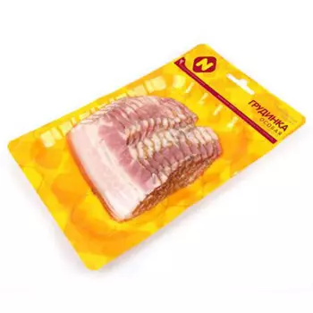 Грудинка варено-копченые особая Останкино нарезка 150 гр