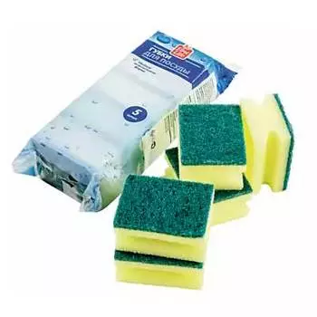 Губка для посуды Fine Life профилированная (5 шт)