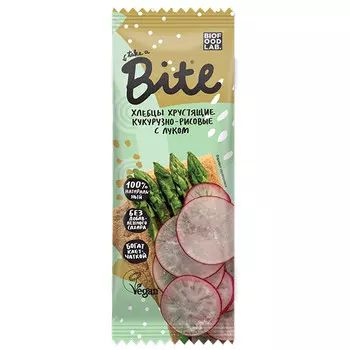 Хлебцы кукурузно-рисовые Take a Bite с луком 30 гр