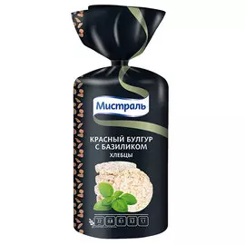Хлебцы Мистраль красный булгур с базиликом 100 гр