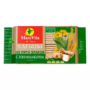 Хлебцы с топинамбуром MaxiVita Полезноff 150 гр