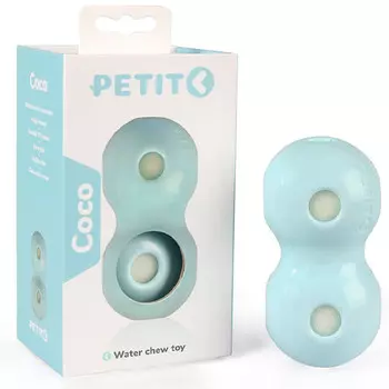 Игрушка для щенков Petit Coco развивающая голубая 12 см