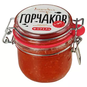 Икра форели Горчаков лососевая 230 гр