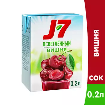 Сок J7 / Джей Севен Вишня 0,2л (27шт.)