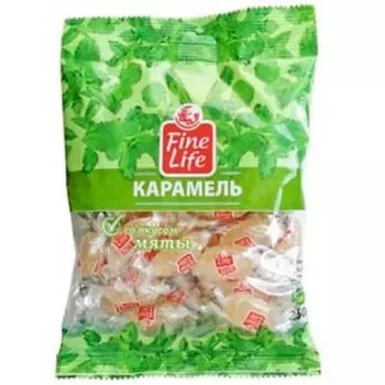 Карамель Fine Life мятная 250 гр