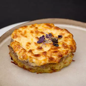 Картофельный дранник с мясом и сыром Mozzarella bar 240 гр