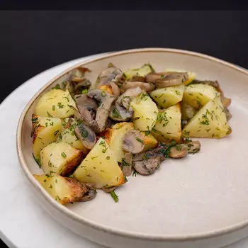 Картофель запеченный с грибами Mozzarella bar 250 гр