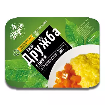 Каша 4 Вкуса ДРУЖБА с тыквой замороженная 300 гр