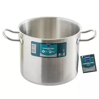 Кастрюля Metro Professional без крышки, нержавеющая сталь 20 см, 5 литров