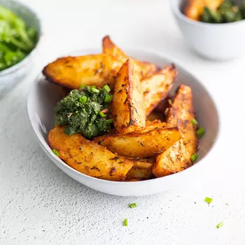 Катрофель запечённый со шпинатом BeFit 200 гр