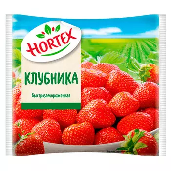 Клубника Hortex быстрозамороженная 300 гр