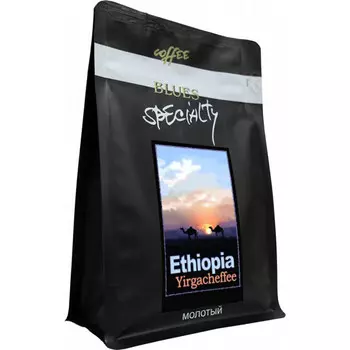 Кофе Blues Эфиопия Иргачиф молотый в/у 200 гр