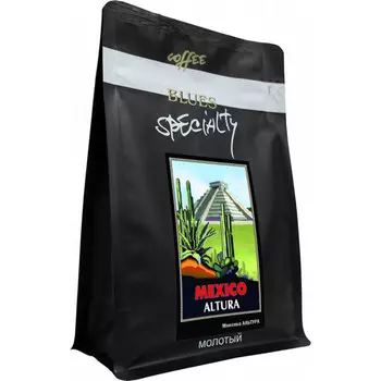 Кофе Blues Мексика Альтура молотый в/у 200 гр