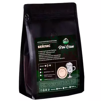 Кофе Brai Gran Бейлис молотый в/у 200 гр