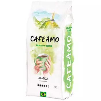 Кофе Cafeamo Brazilian Blend зерно 250 гр