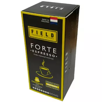 Кофе Field Forte Espresso 20 капсул, 104 гр