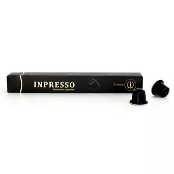 Кофе Inpresso Strong 10 капсул по 5 гр