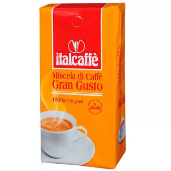 Кофе Italcaffe Gran Gusto в зернах в/у 1 кг