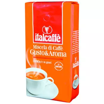 Кофе Italcaffe Gusto &amp; Aroma в зернах в/у 1 кг