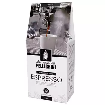 Кофе La Famiglia Pellegrini Espresso professional blend молотый 250 гр