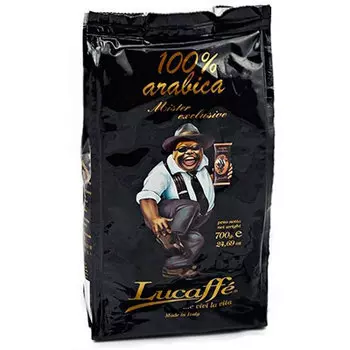 Кофе Lucaffe Mr. Exclusive в зернах в/у 700 гр