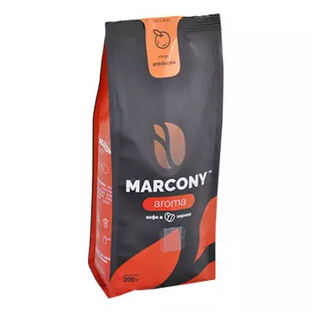 Кофе Marcony Aroma Апельсин зерно в/у 200 гр