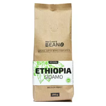 Кофе MR &amp; MRS Beans Эфиопия Сидамо зерно 250 гр