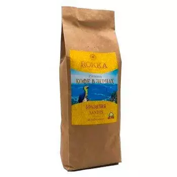 Кофе Rokka Бразилия 100% Арабика зерно 1кг