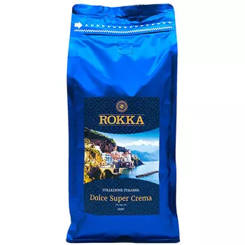 Кофе Rokka Dolce Super Crema зерновой 1 кг