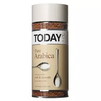 Кофе Today Pure Arabica растворимый ст. (95гр)