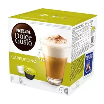 Кофе в капсулах Nescafe Dolce Gusto Cappuccino 8 шт + 8 шт