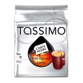 Кофе в капсулах Tassimo Карт Нуар Пети Дежене Интенс (16шт)