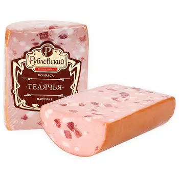 Колбаса Рублевский Телячья вареная 400 гр