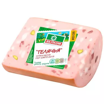 Колбаса Велком Телячья вареная 500 гр