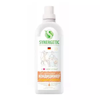 Кондиционер Synergetic для белья Миндальное молочко биоразлагаемый 1 литр
