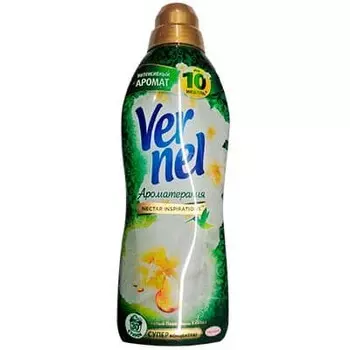 Кондиционер Vernel Концентрат ароматерапия пион и хлопок 910 мл
