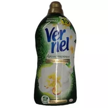 Кондиционер Vernel Концентрат ароматерапия пион и хлопок 1,82 л