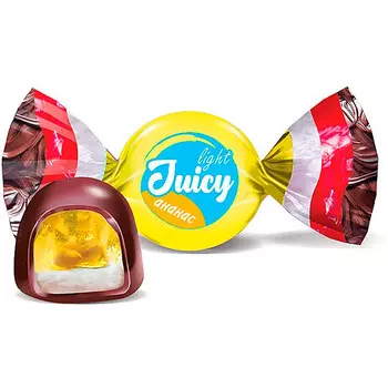 Конфета Juicy light со вкусом ананаса 500 гр
