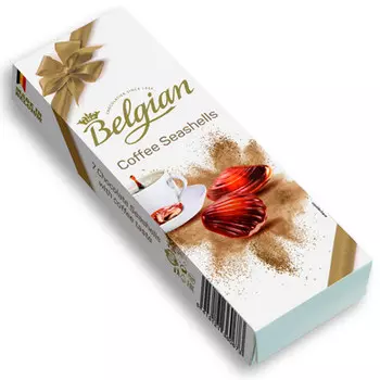 Конфеты Belgian ракушки с ароматом кофе 60 гр