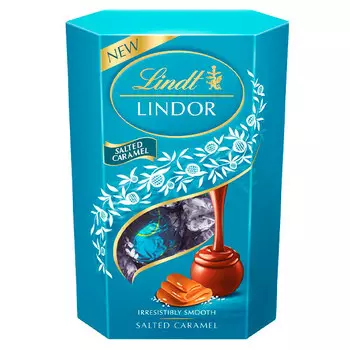 Конфеты Lindt Lindor солёная карамель 200 гр