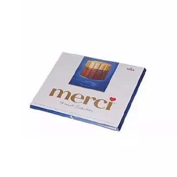 Конфеты Merci молочный шоколад 250г (1шт.)