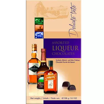 Конфеты Warner Hudson ассорти с ликером 150 гр